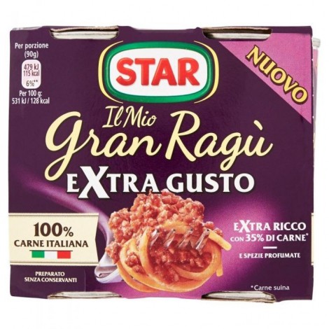 Gran Ragù Extragusto STAR 2x90g - 8000050022672