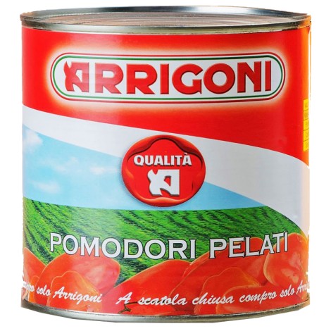 Cartone Pomodori Pelati ARRIGONI 3Kg - 8032927710054