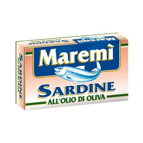 Sardine in Olio di Oliva MAREMI' 125g