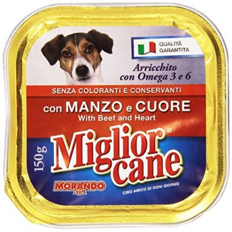 Patè Manzo e Cuore MIGLIOR CANE 150g - 8007520011235